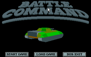 Title screen of Battle Command