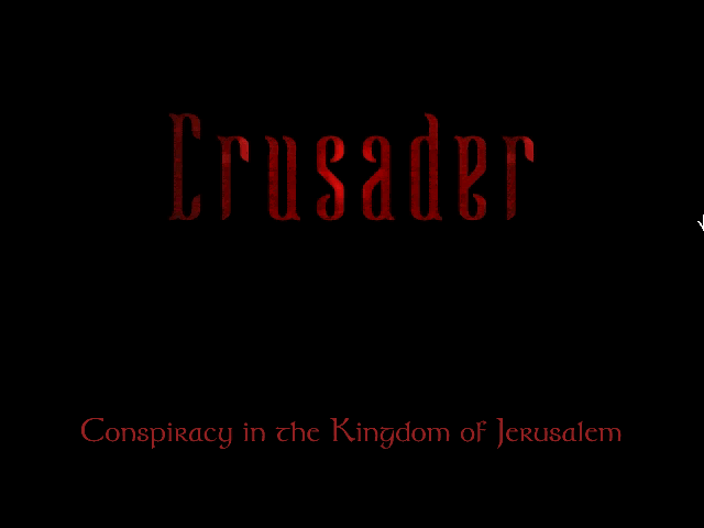 Title screen of Crusader: Adventure Out of Time