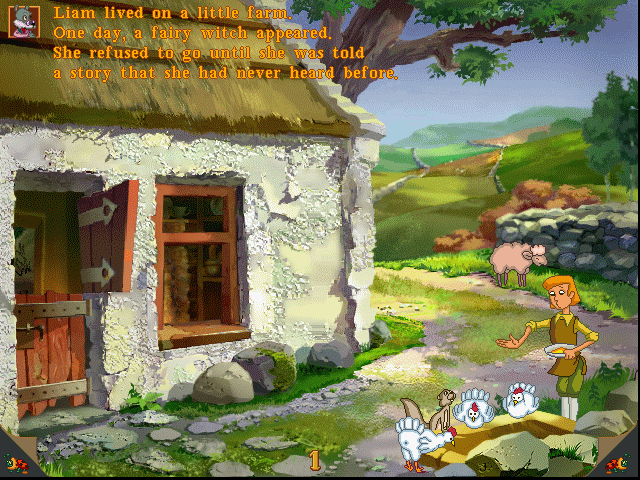 Gameplay of Liam Finds a Story