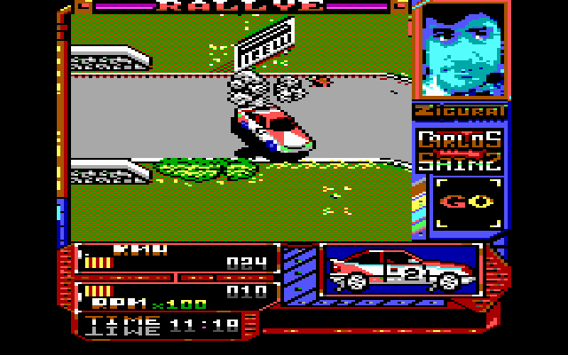 Gameplay of Carlos Sainz