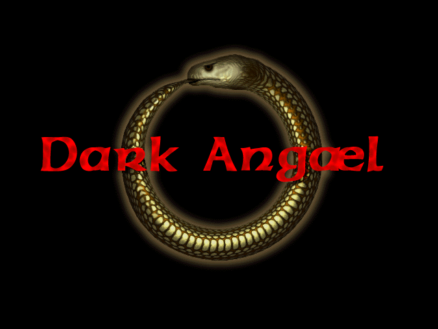 Title screen of Dark Angael