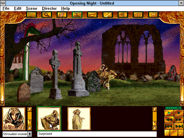Gameplay of Opening Night