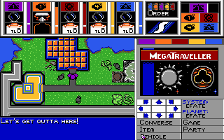Gameplay of MegaTraveller 1: The Zhodani Conspiracy
