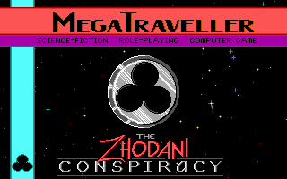Title screen of MegaTraveller 1: The Zhodani Conspiracy