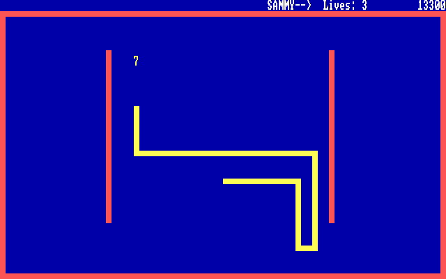 Gameplay of QBasic Nibbles