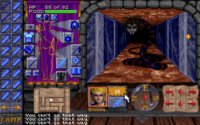 Gameplay of Dungeon Hack