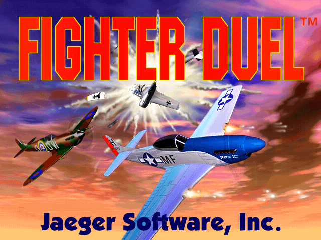 Title screen of Fighter Duel: Special Edition