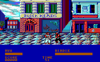 Gameplay of Street Fighter