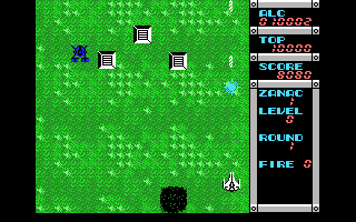 Gameplay of Zanac