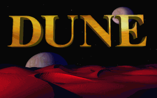 Title screen of Dune