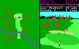 Gameplay of World Tour Golf
