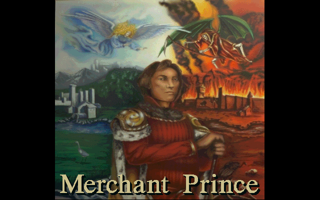 Title screen of Merchant Prince