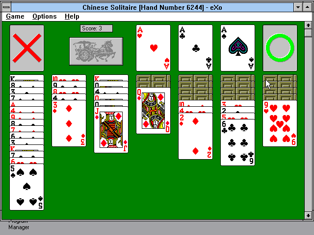 Gameplay of Chinese Solitaire