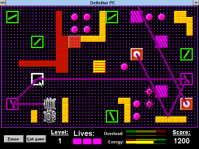 Gameplay of Deflektor PC