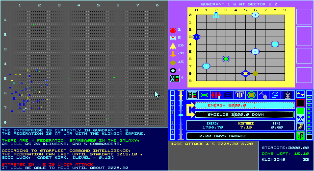Gameplay of Visual Star Trek