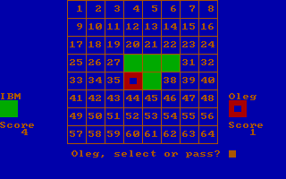 Gameplay of Othello (1982)