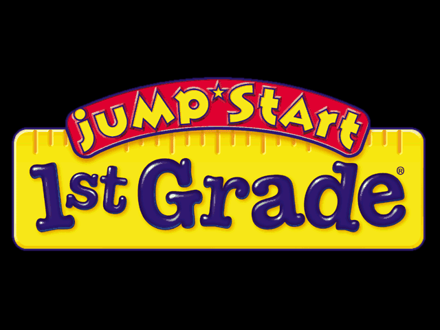 Title screen of JumpStart 1st Grade