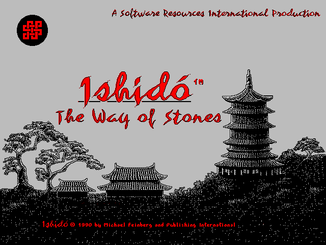 Title screen of Ishido: The Way of Stones