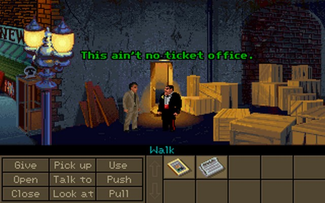 Gameplay of Indiana Jones and the Fate of Atlantis