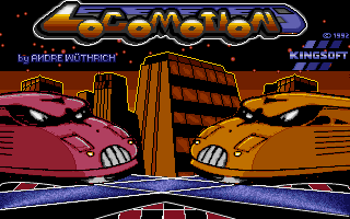 Title screen of Locomotion