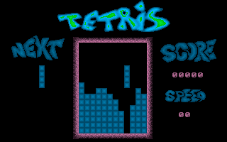 Gameplay of Tetris (2004)