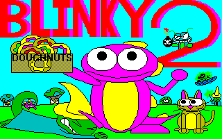 Title screen of Blinky 2