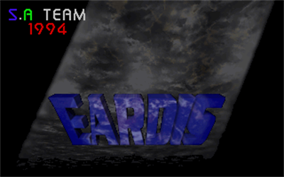 Title screen of Eardis: Revolution Force