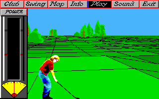 Gameplay of Greg Norman's Shark Attack!: The Ultimate Golf Simulator