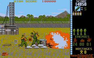 Gameplay of Operation Wolf