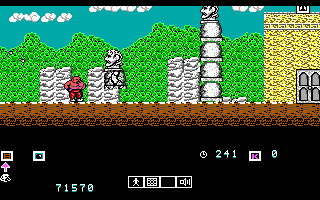 Gameplay of Karnov