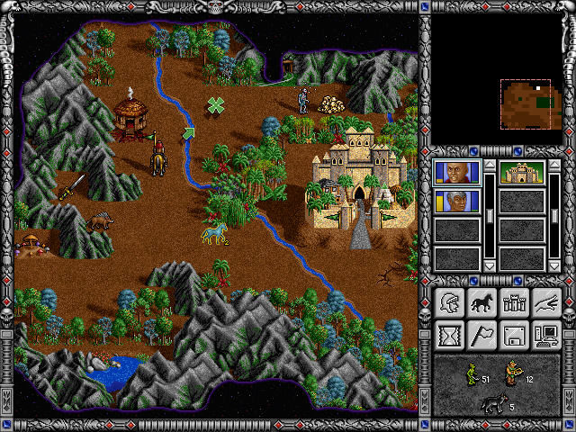 Gameplay of Heroes of Might and Magic II: The Price of Loyalty