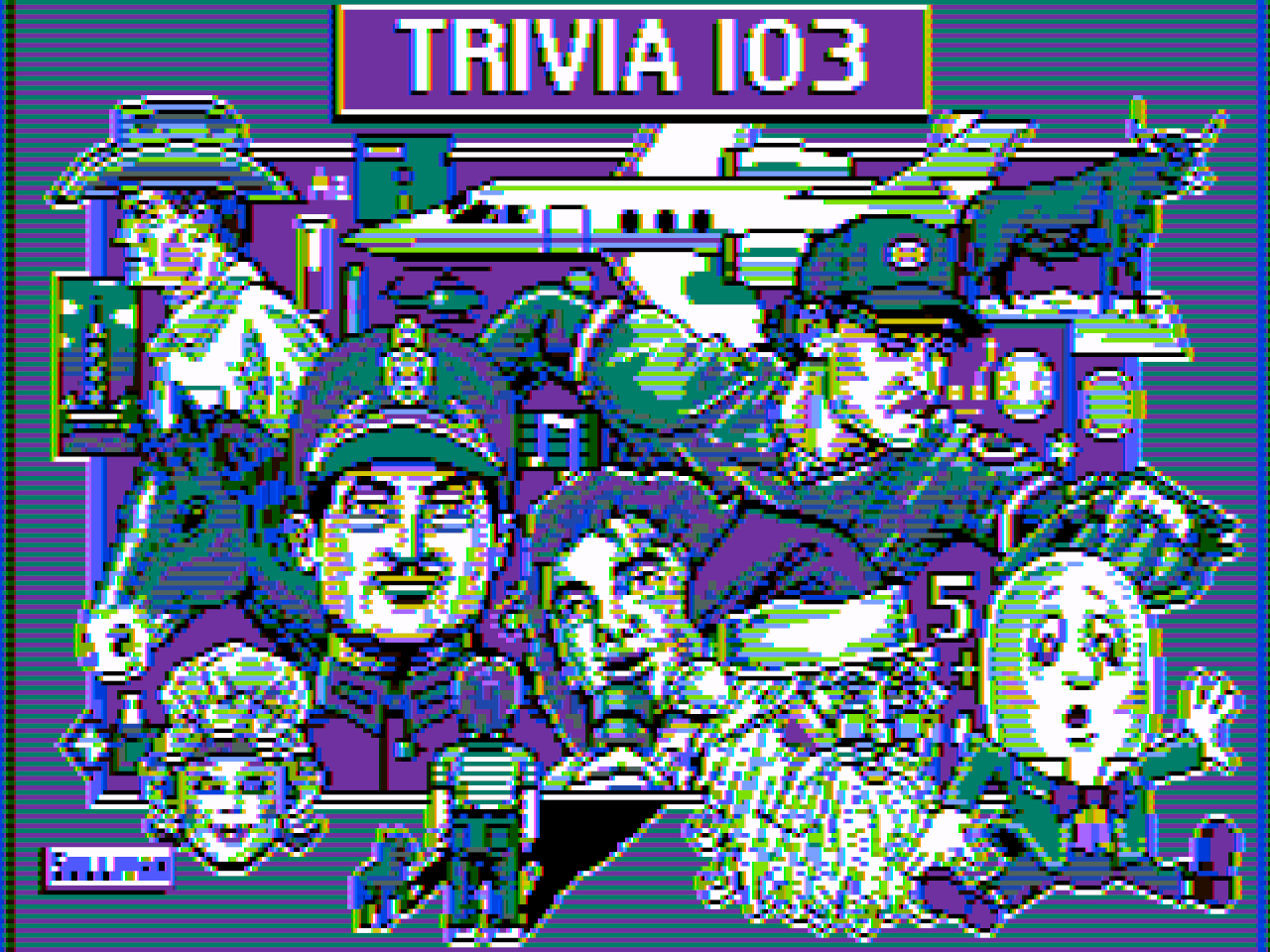 Title screen of Trivia 103: Challenges for Young People