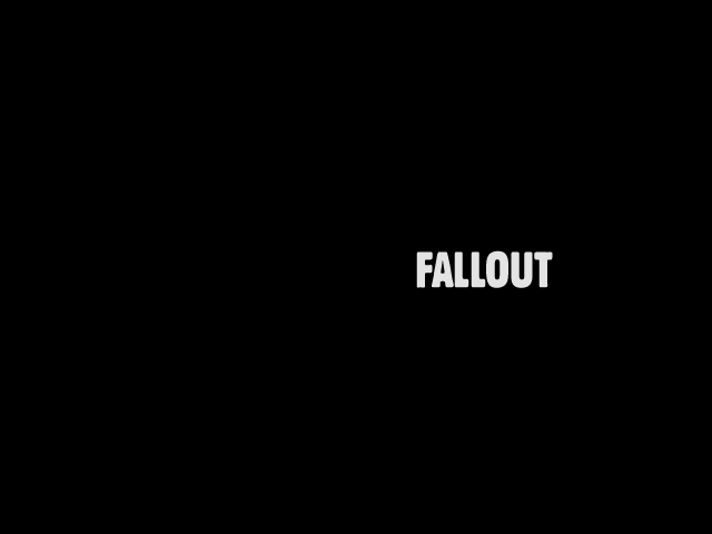 Title screen of Fallout (1997)