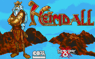 Title screen of Heimdall