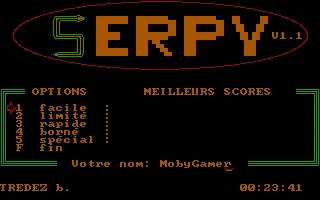 Box front of Serpy