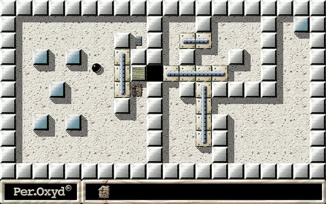 Gameplay of Oxyd 2