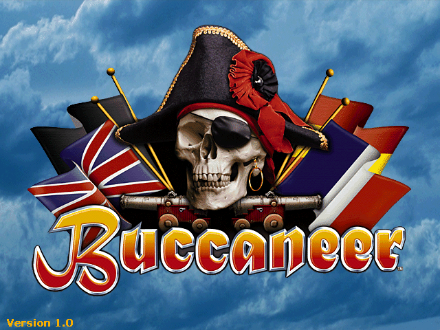 Title screen of Buccaneer