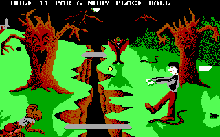 Gameplay of Hole-In-One Miniature Golf
