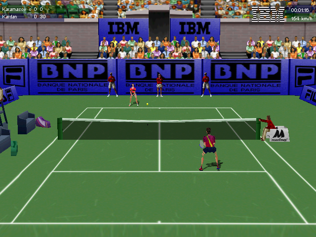 Gameplay of The French Open 1998