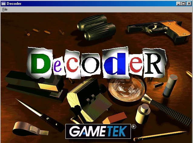Title screen of CrossWorld 95