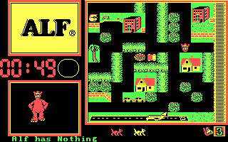 Gameplay of ALF: The First Adventure