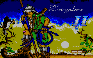 Title screen of Livingstone II