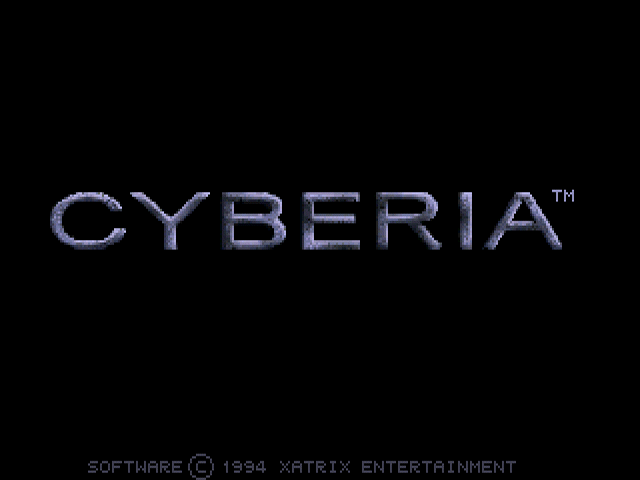 Title screen of Cyberia