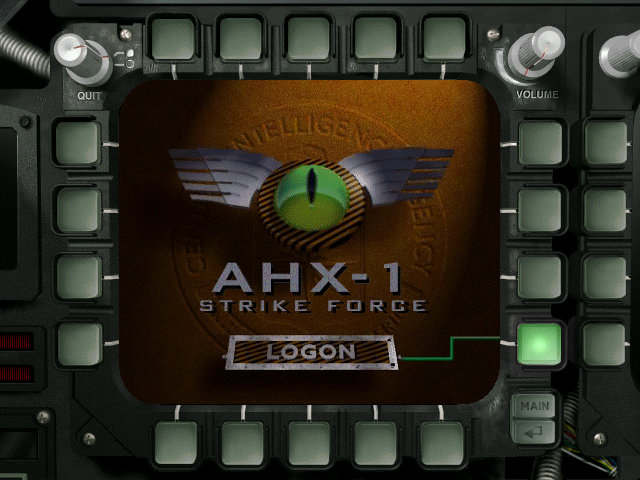 Title screen of AHx-1