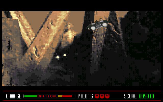 Gameplay of Star Wars: Rebel Assault