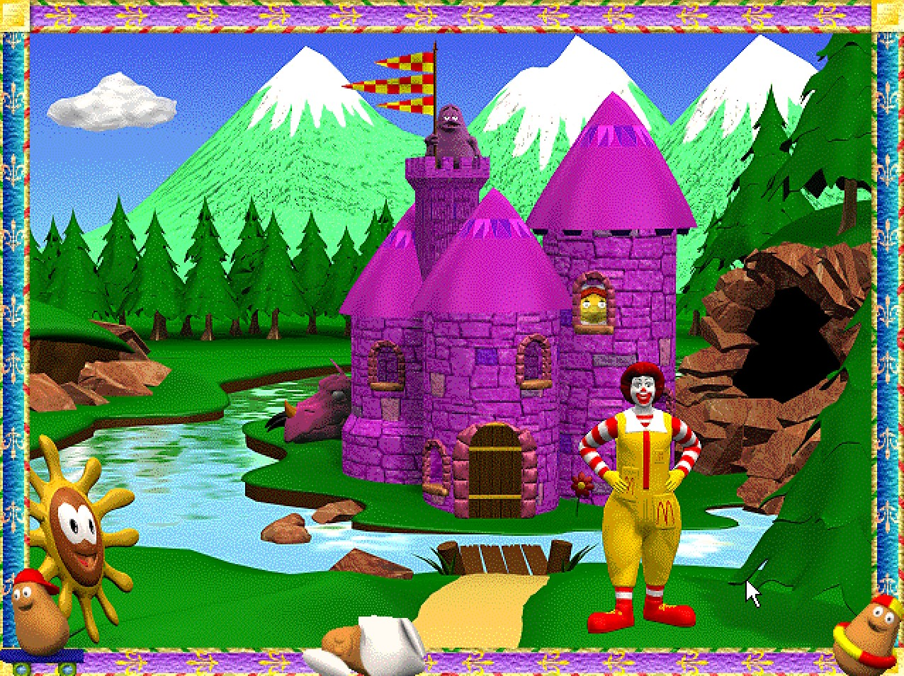 Gameplay of Adventures Through McDonaldland