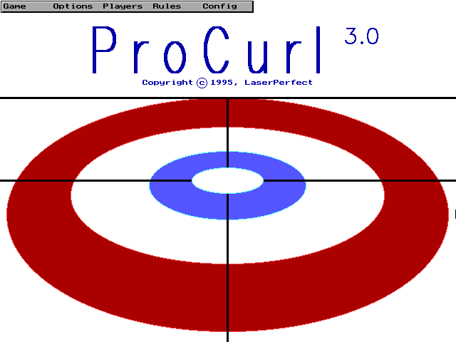 Title screen of Pro Curl
