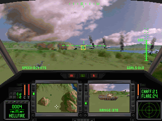 Gameplay of Comanche 2