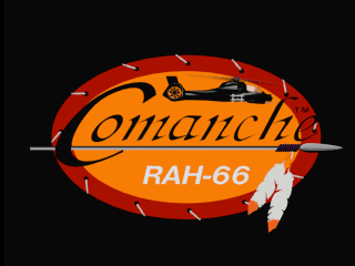 Title screen of Comanche 2