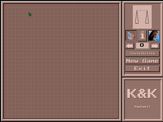 Title screen of K&K